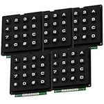 AZDelivery 5 x 4x4 Matrix Array 16 Switch Keypad Keyboard Module compatible with Arduino Including E-Book!