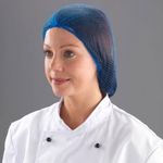 Shield DM/NETS Hairnet, One Size, Blue (Pack of 48)