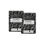 Zen Sangam Artists’ Black Papers Polaroid Sheets - A7(Pack of 2) - 250 GSM Thick Black - (24+24 Sheets) - Smooth Surface - Size A7(10.5x7.4cm) - Round Corner - For Gouache, Acrylics, Glitter Pen