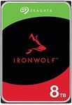 Seagate IronWolf 8TB NAS Internal Hard Drive HDD – 3.5 Inch SATA 6Gb/s 7200 RPM 256MB Cache for RAID Network Attached Storage – Frustration Free Packaging (ST8000VNZ04/N004)