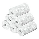 Navaris Plaster Cloth Rolls (M, Pack of 6) - Gauze Bandages for Body Casts, Craft Projects, Belly Molds - Easy to Use Wrap Strips - 4" W x 118" L