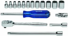 Williams MSM-17HF 17-Piece 1/4-Inch Drive Socket and Drive Tool Set