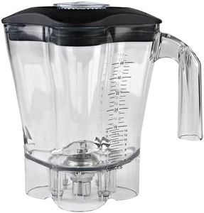 Hamilton Beach Commercial 6126-600 Tempest/Summit 48 oz./1.4 L Polycarbonate Container, Transparent