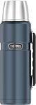 Thermos Stainless Steel King 40 Ounce Beverage Bottle, Slate