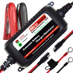 MOTOPOWER MP00206A 12V 1.5Amp Automatic Battery Charger, Battery Maintainer for Cars, Motorcycles, ATVs, RVs, Powersports, Boat and More - UK Plug