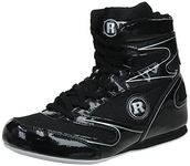 Ringside 3/4 Top Boxing Shoe, Black, 7 UK