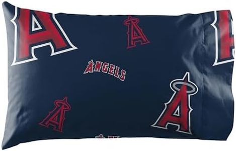 Northwest MLB Los Angeles Angels Queen Bed in a Bag Complete Bedding Set #814218907