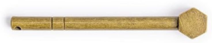 Hardware Philosophy “Octagonal” Key Pins 2.4 Inches - Set of 2 - Architectural, Interior Design, Doors, Furniture Cabinet Customization Hardware