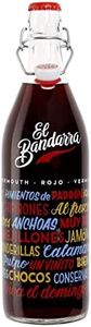 El Bandarra Rojo Vermut 100 cl. Botella de 1 litro, Vermouth de Barcelona.