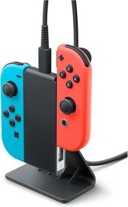 Joycon Charging Stand (Two - Way) - OEM Switch 2 Way Joy Con Controller Charger Charging Accessories with Charging Cable (Bulk Packaging)