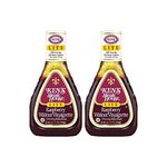 Ken's Steak House Raspberry Walnut Vinaigrette LITE Dressing - 16 Oz (2-Pack)
