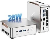 KAMRUI GK3Plus Mini PC, 16GB RAM 512GB M.2 SSD Mini Computers,12th Gen Alder Lake N95 (up to 3.4GHz) Micro PC, 2.5''SSD, Gigabit Ethernet, 4K UHD, WiFi, BT, VESA/Home/Business Mini Desktop Computers