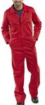 Beeswift PCBSRE38 CLICK BOILERSUIT RED 38