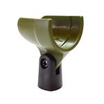Battle Plan Harmonica Accessories Ammo Clip HB52 Bullet Mic Holder Compatible With Se Electronics Hohner HB52 Harp Blaster Harmonica Microphone (Olive Green)