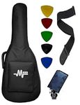 Mexa For Yamaha/Fender/Cort/Ibanez/Kadence Guitar Backpacks Bag Padded Quality Waterproof Fabric With Guitar Belt & Guitar Head Cover. (Blue Single Pocket)