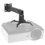 VIVO Universal Adjustable Wall Ceiling Projector Mount Bracket, Extendable Length Projection, Black, MOUNT-VP06B