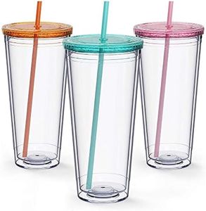 Maars Insulated Travel Tumblers 32 oz. | Double Wall Acrylic | 3 Pack