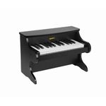 ZIPPY Kids Piano Keyboard, 25 Keys Digital Piano for Kids, Mini Music Educational Instrument Toy, Wood Piano for Toddlers Girls Boys (Black)