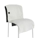 Yosoo Electric Heated Sherpa Chair Pad Temperature Adjustable Soft Comfortable USB Powered Heating Cushion for Office Dining Rocking Chair Sherpa Fabric 53.1x18.9in