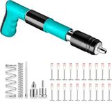Manual Steel Nail Gun Tool For Walls 20 Nails To Gun Heavy Duty Nail Gun Woodworking Steel Nail Shooter Professional Manual Nail Gun Industria Nail Gun Industrial Manual Gun (20 Nails, 1, count)