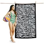 GC GAVENO CAVAILIA Beach Towel 500 gsm - Extra Large Beach Towel 100X180 - Sand Free, Quick Dry, Lightweight, Yoga & Swimming Towel