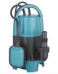 GAUR SERIES Submersible Sewage Water Pump, 750w, 1.0hp,single Phase, 14500 L/h I Drainage Water Pump*waste Water Pump *sludge Pump *cow Dung Pump *fish Waste Removal Pump, Multicolour