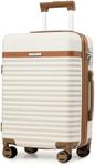 Joyway carry on luggage, White, Carry-On 20-Inch, Carry on Luggage