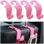 povtii 4PCS Car Seat Headrest Hook,