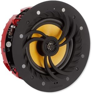 Lithe Audio All-In-One Wireless 6.5” Pro Series Wi-Fi Ceiling Speaker, 60W RMS, Amplifier Built-In, Wi-Fi & Bluetooth Connectivity, Airplay 2, Chromecast, Audio for Home Cinema & Surround Sound