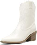 DREAM PAIRS Women's Cowboy Boots, P