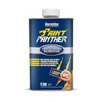 Paint Panther Paint & Varnish Remover Non-Drip Gel, Paint Stripper for Wood & Masonry, Removes Paint, Varnish & Lacquer, Fast Acting Low Odour Formula, (1 LTR)