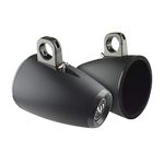 Audiopipe 10” Marine Tower Enclosures (APMP-1000ETW) for Mounting 10-inch Speakers, Wakeboard Speakers Enclosure, Sold in Pairs, Removable Cable Grommet, Aluminum Bracket