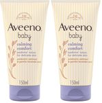 Aveeno Baby Calming Comfort Bedtime Lotion, 150 ml (Pack of 2)