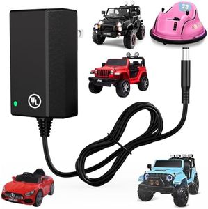 12V Battery Charger for Ride On Toys 【UL Certified】 12 Volt Kids Ride On Car Battery Charger for Best Choice Products, 12 V Universal Baby Electric Battery Power Supplies Charger