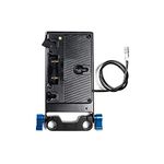 IndiPRO 20" Gold Mount Plate for Blackmagic Pocket Cinema Camera 4K with 15mm Rod System