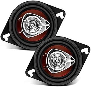 BOSS Audio Systems CH3220 Car Speakers - 140 Watts of Power Per Pair and 70 Watts Each, 3.5 Inch, Full Range, 2 Way, Sold in Pairs, Easy Mounting