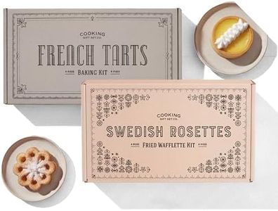 European Sweets Bundle French Tarts Kit and Swedish Rosettes Kit