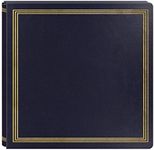 Large Magnetic Page X-Pando Photo Album, Navy Blue