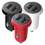 Car Charger 3 Pack USB Cigarette Li