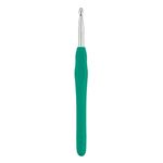 The Quilted Bear Crochet Hooks - Ergonomic Soft Grip Silicone Rubber Handle Crochet Hooks for Knitting & Crochet Great for Beginners with Full Range of Hook Sizes Available! (5.5mm Crochet Hook)