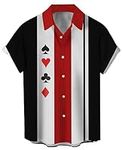 Hodaweisolp Bowling Shirts for Men 