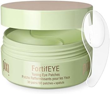 Pixi FortifEYE Firming Hydrogel Under-Eye Patches, Collagen Eye Patches For Under Eyes, Energize & Tone Eye Area, 30 Pairs / 60 Patches