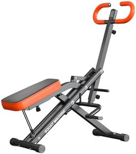 SogesPower Squat Machine Rowing Machine Adjustable Resistance Row&Ride Core Exercise Machine 330lbs for Botty Squat Ab Exercise Glutes Butt Thighs Leg Back Press Hip Thrust for Home Workout