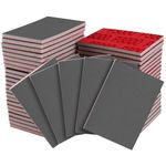 Shineboc 20 Pcs Grit Sanding Sponge Set,3000 Grit Flexible Foam Filled Sanding Pad,Wet And Dry Blocks Sandpapers Sheets for Wood & Metal,Railings,Furniture Polishing.