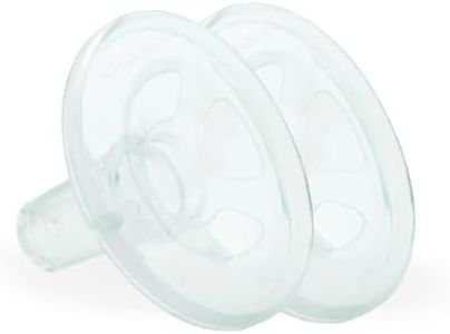 Ameda Flexishield Areola Stimulator (2 pack) | Fits 25mm flange | Reducing insert to 21mm | Silicone