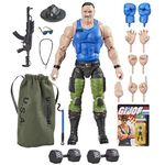 G.I. Joe Classified Series #129, Mad Marauders SGT Slaughter, Collectible 6 Inch Action Figure with 18 Accessories