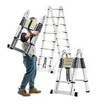 Folding Ladder, Portable Aluminum A