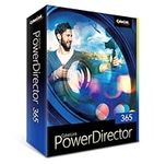 CyberLink PowerDirector 365 - Easy-to-Use Video Editing Software With Built-in Royalty-Free Stock Library & Visual Effects | Slideshow Maker | Screen Recorder [Retail Box] - 1 Year Subscription