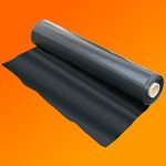 2M X 10M 500G Black Heavy Duty POLYTHENE Plastic SHEETING Garden DIY Material