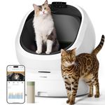 PETLIBRO Luma Automatic Self-Cleaning Cat Litter Tray, 24/7 Odour Control Fan, Large Open-Top Design, AI Camera, Smart App Tracking, Multi-Cat Recognition, Safety Sensors